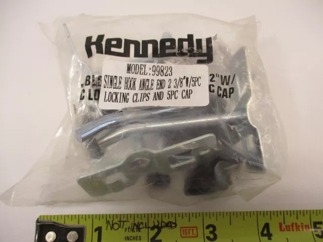 New: (5) Pcs KENNEDY 2-3/8" Long # 99823 Single Hook For Pegboard Set 99853, NOS