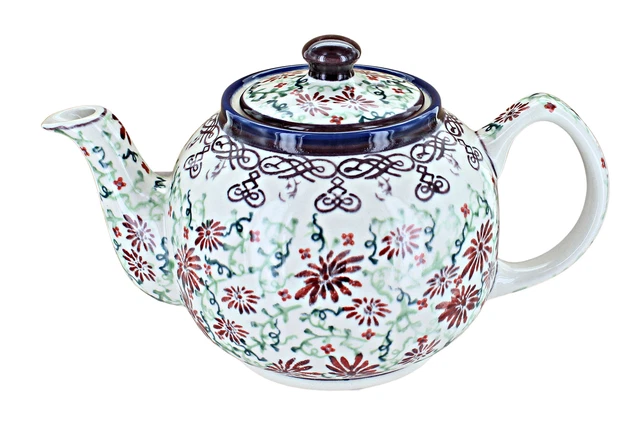 Blue Rose Polish Pottery Brandi Medium Teapot