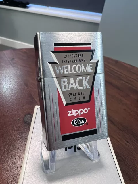 Zippo Windproof 1933 REPLICA FIRST RELEASE Lighter Swap Meet 2000 NEW RARE