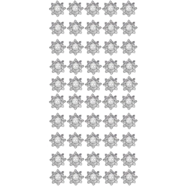 Buttons Craft Buttons Snowflake Drill Buckle Wedding Decorations Artificial