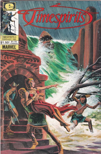 Timespirits #3 (Oct 1984, Marvel/Epic), High Grade