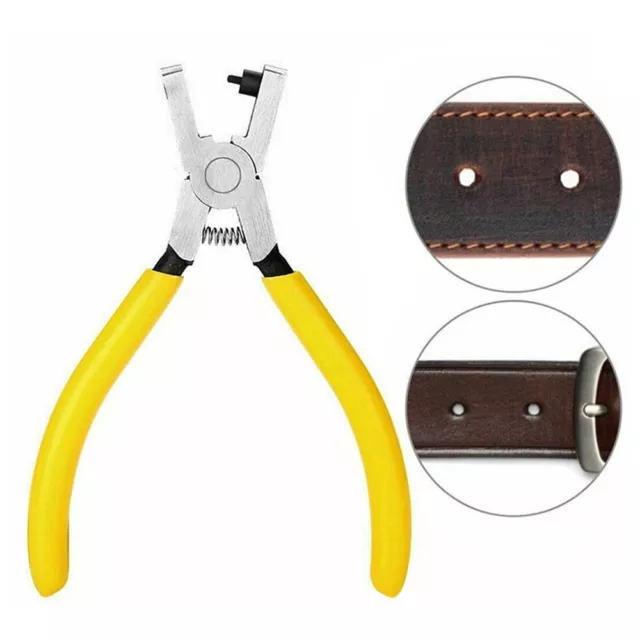 Paper Watch Repair Tool Hole Punch Pliers Leather Belt Eyelet Puncher Canvas