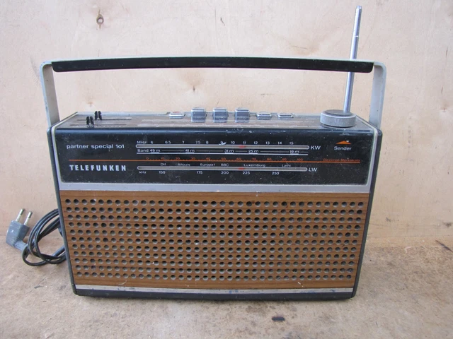 Telefunken Partner spezial 101 Kofferradio_Fundzustand. 
