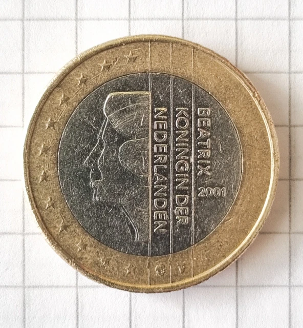 1 Euro Münze Beatrix Königin Der Niederlande 2000 Wert SELTENE 1 EURO Münze: Beatrix Königin der Nederlanden, der Niederlande