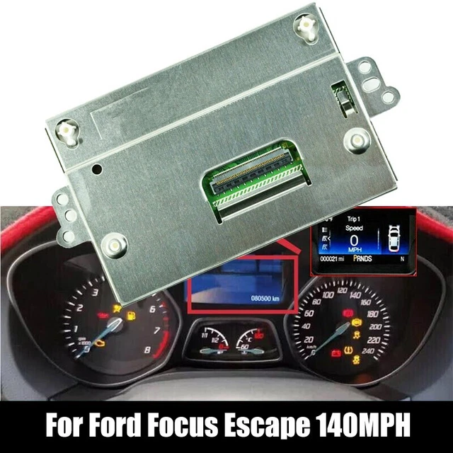 Display LCD Alta Luminosità per Ford Focus ed Escape Tachimetro 140MPH