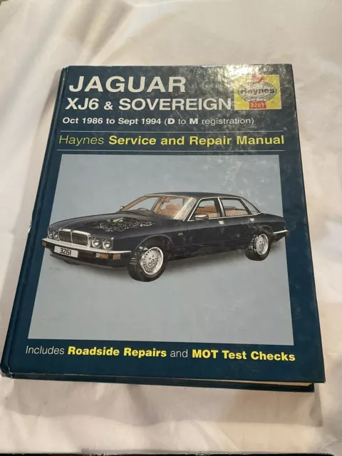 Haynes - Jaguar XJ6 & Sovereign 86/94 Workshop Manual