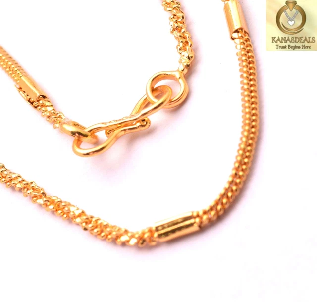 Plain Plated Chain Iconic Jewellery 6 GM Value-Priced @1.99-67187