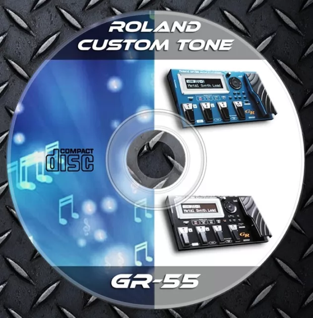 1.700 Patches ROLAND GR-55 Multi Effects Processor Library CD-ROM