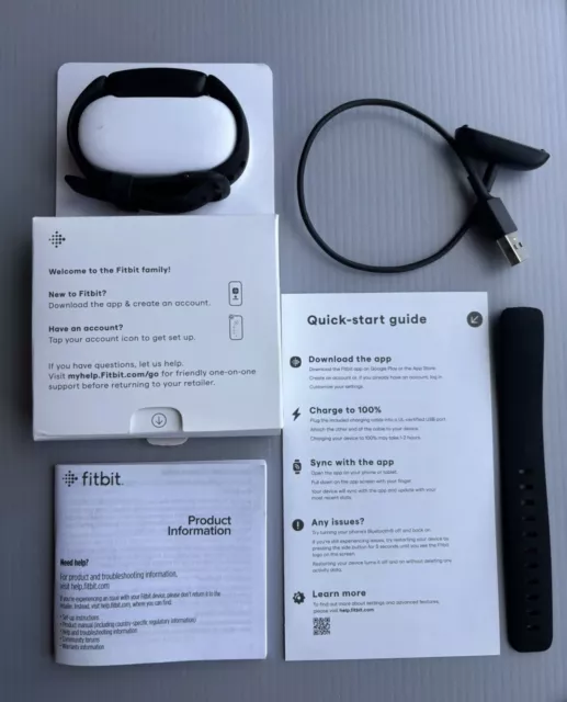 Fitbit Inspire 2 Activity Tracker - schwarz - 1 Jahr Premium Testversion enthalten