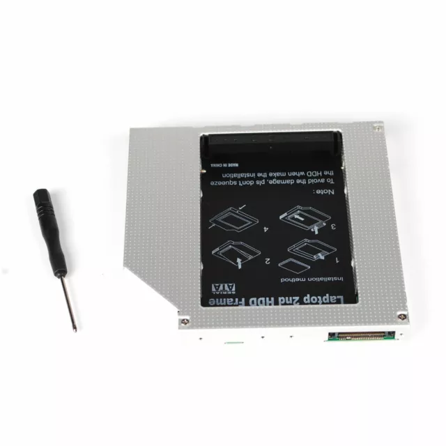 12.7mm Pata Ide Pour SATA 2nd Disque Dur HDD SSD Boîte Apple IMAC Tôt 2008 C 3