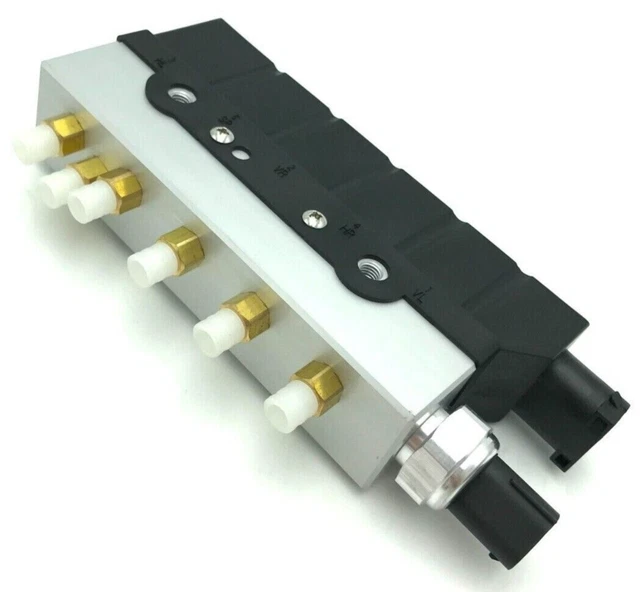 Bloc De Soupape Suspension Pneumatique Compatible Mercedes Classe C, E, S, GLE, GLS, Etc. - Remplace A2123200358