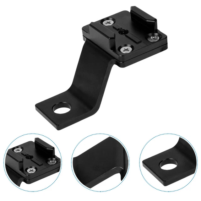 - Supporto moto supporto fotocamera adattatore supporto specchio per fotocamera black