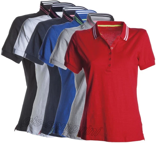 Polo Manica Corta Sfiancata Payper Nautic Lady Cotone Donna