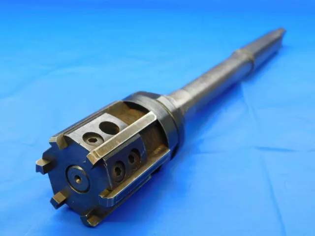 CLEVELAND 1 1/2 OD HSS ADJUSTABLE EXPANSION REAMER MT2 SHANK 1.5000 ONSIZE 38 mm