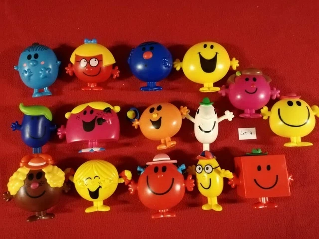 Lot De 15 Figurines Monsieur Madame – McDonald's McDo – Collection Mr Men Little Miss