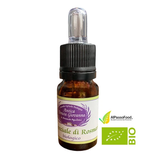 Olio Essenziale di Rosmarino Biologico 10ml