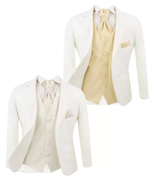 Boys Page Boy Communion Suit Tailored Fit Wedding Formal 6 Piece Complete Set