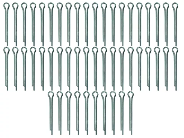 Split Cotter Retaining Pins BZP Zinc Plated 2.5mm X 25mm Din94 Pack Of 50