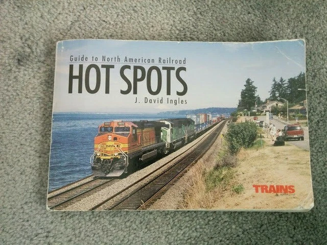 Reference GUIDE TO NORTH AMERICAN RAILROAD HOT SPOTS Train Book SC Railfan Photo