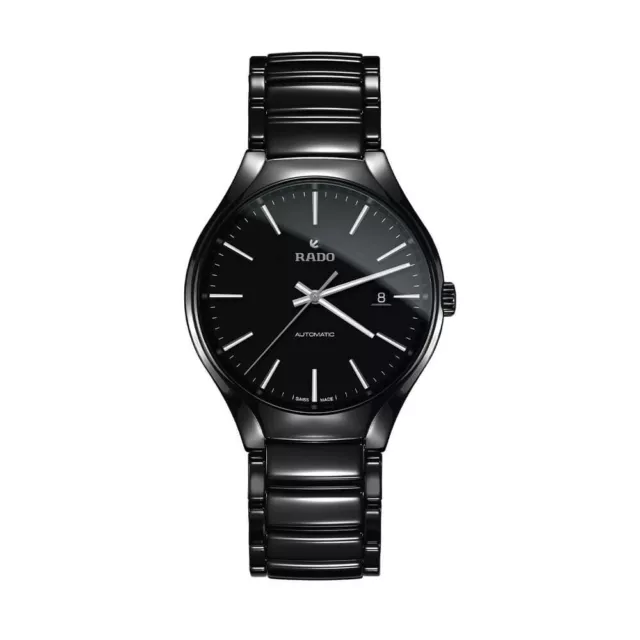 Reloj Rado True Automático R27056152 Watch Cerámica Negro 40MM Fecha Hombre