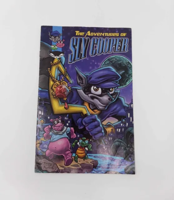 The Adventures of Sly Cooper #1 Comic Book 2004 Playstation PS Promo Sony RARE