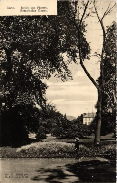 CPA AK METZ Jardin des Plantes (393220)