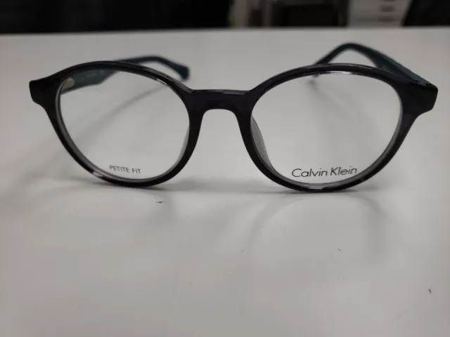 Calvin Klein Ck 5859 438 Blue Clear Eyeglasses Ck5859 47-18