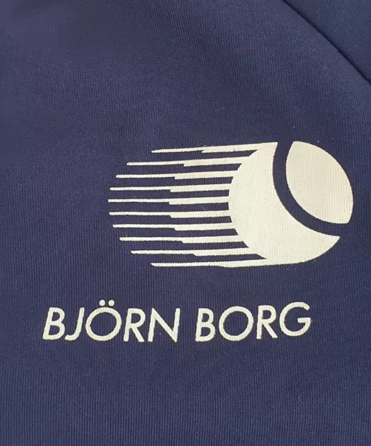 🔶️VINTAGE RETRO TENNIS Bjorn Borg Tracksuit Zipup Track Top Mens Size ...