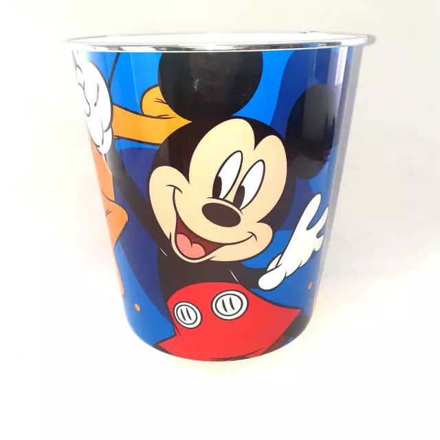 Disney Micky Maus und Pluto Kinder Mülleimer Papierkorb Kunststoff
