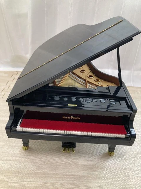 SEGA TOYS Black Grand Pianist 1/6 Scale Miniature Grand Piano From Japan USED #4