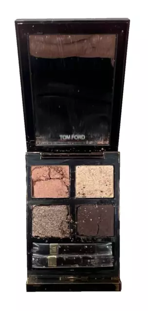 Tom Ford Eye Color Quad Creme, #35 Rose Topaz, Full Size .31 oz distress 2