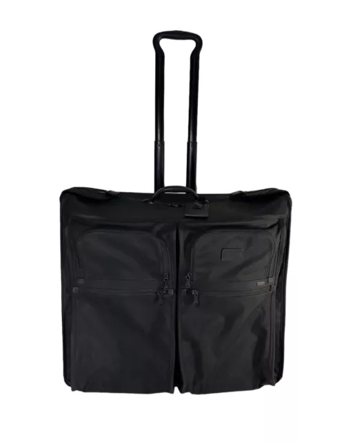 TUMI Alpha Ballistic Nylon Bi-Fold Wheeled Garment Bag Luggage ~ 25" x 23" x 13" 3