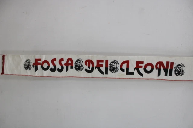 Écharpe Ultras Milan AC – Fossa Dei Leon – Rossonero – Modèle S3305 – Occasion