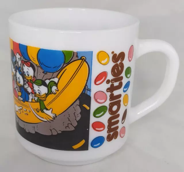 Smarties Sammeltasse Walt Disney 1992 Dagobert Ducktales Becher Vintage #1