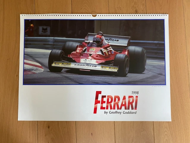 CALENDRIER FERRARI SPORT Auto Calendar 60x42 cm EUR 24,00 - PicClick FR