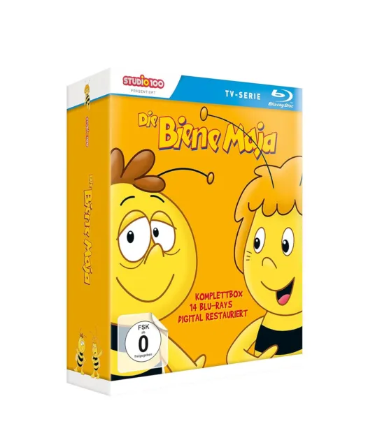 Die Biene Maja Komplettbox Die komplette TV-Serie 14 Blu-ray Discs NEU