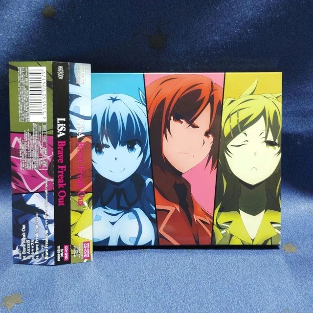 LISA - BRAVE Freak Out(Regular Edition) CD Japan Import Anime EUR