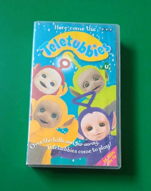 HERE COME THE Teletubbies VHS BBC Kids TV Video TESTED 7 99 PicClick UK here-come-the-teletubbies-vhs-bbc-kids-tv-video-tested-7-99-picclick-uk