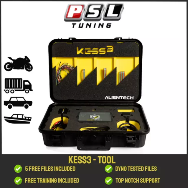Alientech Kess3 + 5 file GRATUITI stadio 1/2/3 + 1-on-1 formazione e supporto premium