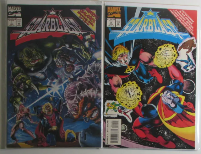 Starblast Lot of 2 #1,2 Marvel Comics (1994) VF 1st Print Comic Books