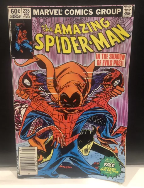 Amazing Spider-Man #238 Comic Marvel Comics 1st Hobgoblin No Tattoos newsstand