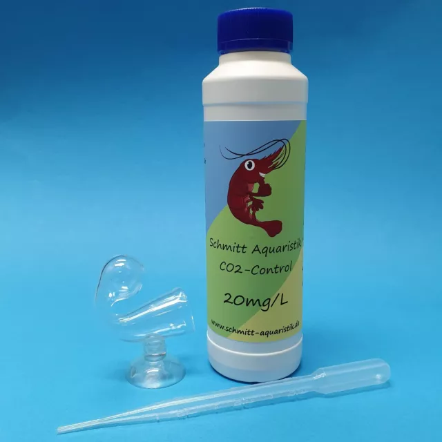 CO2 Dauertest 20mg/L (Dropchecker klassisch + 250mL Indikatorlösung + Pipette)