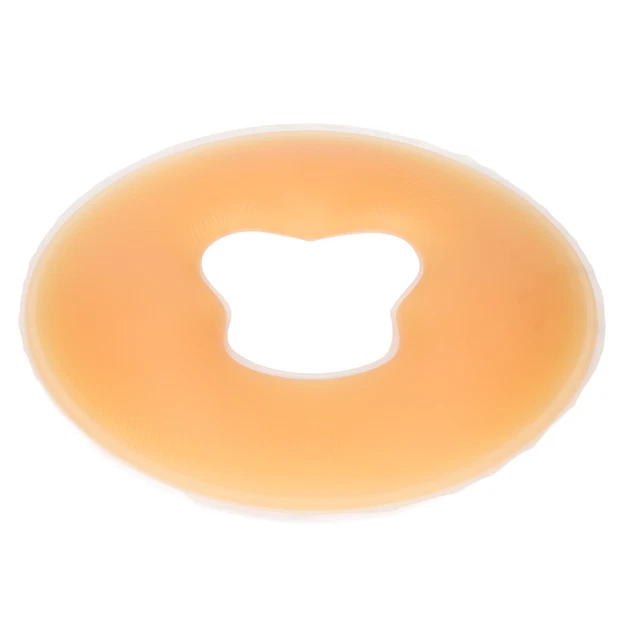 Almohada de silicona suave cómoda reutilizable limpiable hueca cara redonda Re NDE