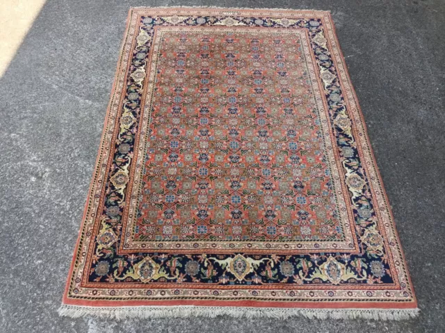 Orient Carpet Persian Antique Carpet Living Room Carpet Vintage 195 x 138 F18 Orient Carpet Persian Antique Carpet Living Room Carpet Vintage 195 x 138 F18