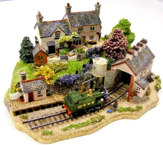 N SCALE GAUGE Model Railway Locomotive Train Scenery Diorama Scene ...