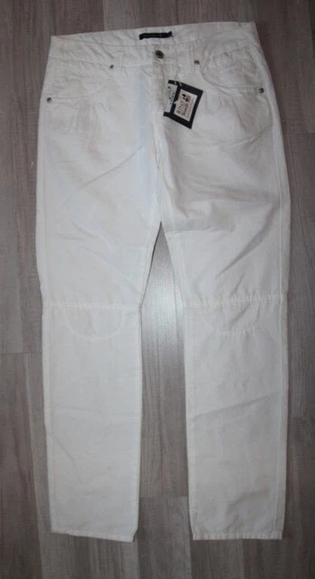 AUTHENTIQUE Pantalon LACOSTE - Blanc  -   Taille 42 neuf