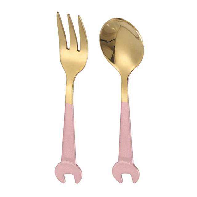 1 Juego de 1 Cuchara Creadora Souvenir Acero Inoxidable Helado Cuchara Una Pieza