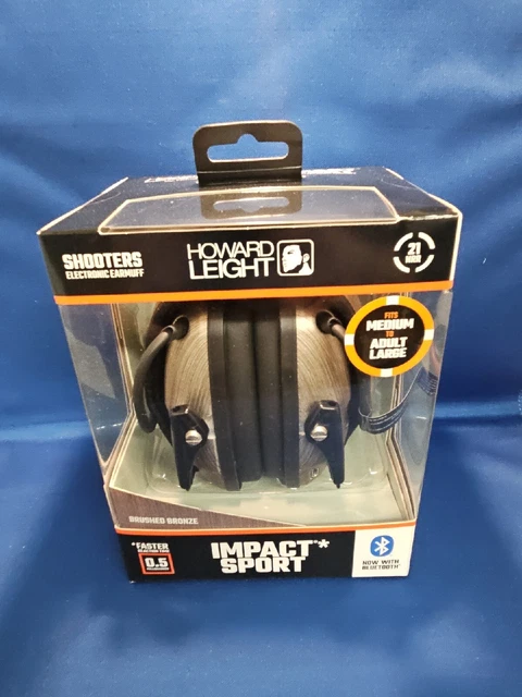 Howard Leight Impacts Sports Electronic Earmuff With Bluetooth.