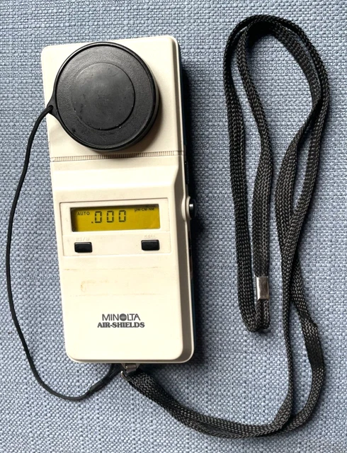 AirShields Phototherapy Light Meter, Minolta Fluoro-Lite Meter, bilirubin