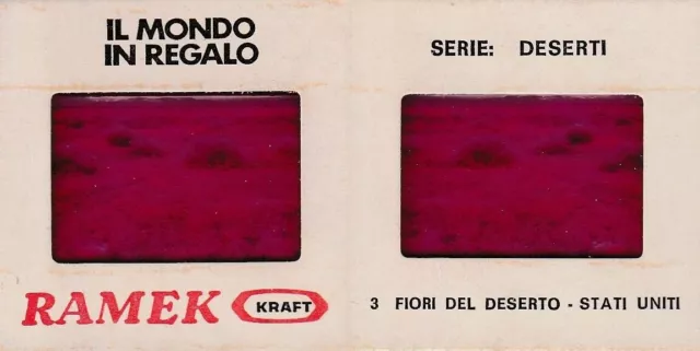 Diapositiva Formaggini Ramek Kraft - Il Mondo In Regalo - Serie Deserti N. 3